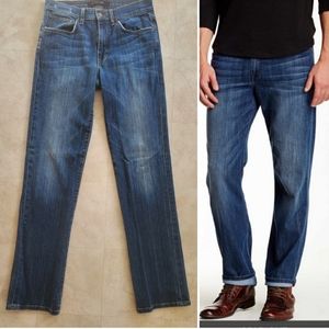 Joe's Rebel Fit Mens Straight Leg Slight Distressed Casual Dark Wash 31 Jeans